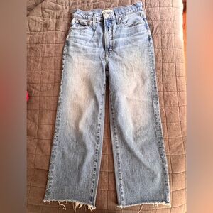 Madewell The Perfect Vintage Wide-Leg Crop Jean